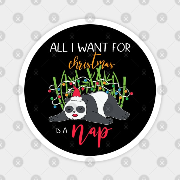 All I Want For Christmas Is A Nap Magnet by Yourfavshop600